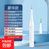 【京东物流】多功能超频声波洗牙器 家用洁牙器电动牙刷除牙结石神器 电动冲牙器清洁牙齿口腔 【豪华版】超声波+去烟茶渍+击碎结石