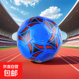 足球5号成人专业比赛训练初中生考试专用少年儿童五号足球运动 5号/标准蓝色图案随机 裸球（无赠品）
