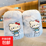 库洛米宝宝袖套小月龄秋冬儿童羽绒服防水护袖防污耐脏婴幼儿套袖 蓝色KT【长约17.5cm】
