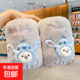 库洛米宝宝袖套小月龄秋冬儿童羽绒服防水护袖防污耐脏婴幼儿套袖 灰色史迪仔【长约17.5cm】