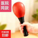 沙锤婴儿早教儿童摇铃拨浪鼓抓握追视红色球训练婴儿有声新生宝宝 【红色】沙锤*1个医院同款