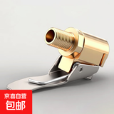 车载充气泵美式螺纹气嘴转接头汽车轮胎打气泵配件快速转换接头 螺纹8mm