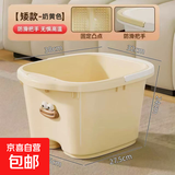 高深过膝恒温足浴成人洗脚可折叠泡脚桶过小腿家用加厚泡脚袋保温 大嘴泡脚桶