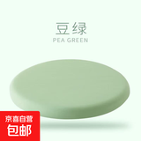 记忆棉坐垫 椅子垫座椅垫办公室久坐餐椅垫蒲团榻榻米学生坐垫 豆绿【记忆回弹】 圆形直径约40X40cm【常用】