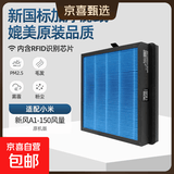 适配小米新风机滤芯A1/C1/G1高效300 150 80风量智米新风挂式立式空调滤网 A1标准除尘款