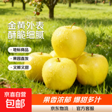山东烟台黄金奶油富士苹果脆甜冰糖心很像维纳斯苹果 带箱2斤