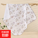 新生儿包单纯棉婴儿包巾初生薄款抱被春秋冬产房裹布包被宝宝用品 【旋转木马】柔软夹棉款（加厚）