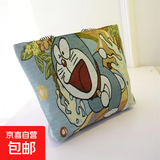 米老鼠小熊兔子刺绣包百搭休闲上班购物短途旅游大容量手提单肩包 机器猫 大包