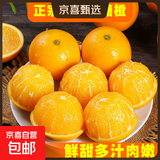 京喜加【双十一抢鲜】冰糖橙甜橙纯甜无酸水果 当季新鲜手剥橙现摘现发 冰糖橙2粒普箱