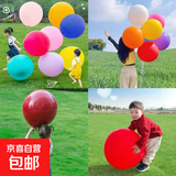 【公园气球】36寸超大加厚彩色拍照广场装饰酒吧网红摆摊气球批发 24寸大气球10个 (图案随机)
