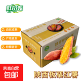 正宗陕西板栗红薯新鲜沙地蜜薯真便宜早餐超市直播间京东包邮 板栗红薯9斤（彩箱发货） 含箱 大果（单果3两起）