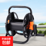 金属水管车收卷器绕管洗车架子绞盘皮管软管收纳架卷管机家用神器 塑料手提  4分可卷25米（不含水管）