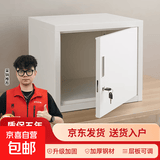 桌面桌下文件柜铁皮食品添加剂矮柜留样储物柜小型零食小柜子带锁 钢制30*30*35cm单层 0.5mm