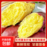 正宗板栗红薯鸡蛋新鲜黄心红薯粉糯香甜直播间热销早餐必备 新鲜板栗红薯 大果3两起 1斤【尝鲜】