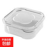 【10只装】冰箱保鲜盒食品级冷冻收纳盒微波炉饭盒便当盒学生 可冷冻收纳盒 3个装 350ml