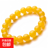 【假一赔十】高级黄玛瑙手串女生款手链单圈玉石情人节礼物送女友 黄玛瑙8mm opp袋装