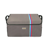 vks未克思 汽车用品收纳箱整理箱车载置物箱汽车后备箱杂物箱储物箱40L 灰色