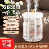 加湿器香薰机空气净化器加湿器家用空调房喷雾器大容量学生宿舍补水孕妇婴儿卧室女生礼物 小熊白
