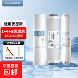 适用AO史密斯净水器机滤芯AR/DR/TR/SR50/75/400-D3/C1F/A/B配件 1+4+5级(400/600无桶机)侧流膜