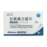[克君利莱]左氧氟沙星片 0.5g*28片 1盒装