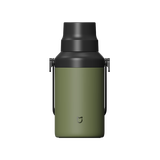 【9成新】小米大肚保温杯 户外保温水壶 双饮保冷杯  316L便携水杯 橄榄绿 1L