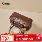 15MINS保龄球包2025新高级小众款斜挎手提包高端大品牌女生包包生日礼物
