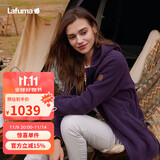 LAFUMA乐飞叶户外抓绒衣女 秋冬加厚保暖收腰休闲外套 LFJA4CR64