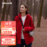 LAFUMA乐飞叶户外抓绒衣女 秋冬加厚保暖收腰休闲外套 LFJA4CR64