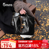 15MINS包包女2025新款小众手提包袋百搭轻奢女士菜篮子包通勤单肩斜挎包