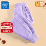 真维斯女童加绒裤子2025新款儿童运动裤洋气双切线卫裤女孩秋冬保暖长裤