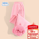 班尼路（Baleno）女童裤子2025冬季加绒加厚秋冬款女孩冬装保暖长裤儿童运动卫裤