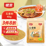 银京五香粉40g 袋装 富昌粉蒸肉炖肉卤肉烤肉撒料腌料厨房调料粉