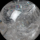 晶妍珠宝  白水晶球摆件  多款尺寸20-190mm水晶球摆件 80mm