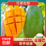 正宗越南金煌芒特大芒果甜心芒水仙芒大青芒应季新鲜水果坏果包赔 特大果 8斤带箱单果300g起(10-13个)