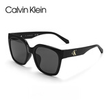 Calvin Klein新品CK墨镜护目防紫外线方框眼镜男女开车驾驶可配度数近视太阳镜 CKJ25637SLB-001黑色框+深灰片