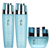 名蔻补水乳护肤品套装组合装女面部深层水润洁面乳爽肤水乳液女 水+乳+霜