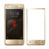 闪森 适用于三星w2019+钢化膜防窥膜全屏贴合覆盖W2018+高清抗蓝光手机膜 W2016金色钢化膜