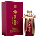 钓鱼台酒 贵州茅台镇酱香型53度白酒礼盒收藏粮食酒 珍藏版（红）单瓶装 500ml