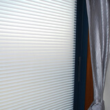 居梦坞 45厘米×2米彩色防水玻璃贴膜浴室卫生间磨砂透光不透明窗花纸玻璃贴纸 非静电窗户贴 4533