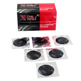埃克斯 xtraseal 汽车轮胎专业修补材料 铝膜型黑胶补片 补胎胶片 11-038圆形38mm盒装70片/盒