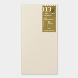 日本tn TRAVELER'S notebook旅行者笔记 牛皮 配件书写内芯 空白 轻量纸内芯 标准型 013