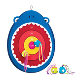 比乐（B.）比乐大嘴猫钢琴婴幼儿童亲子早教玩具 音乐玩具礼物 搭扣飞靶-大嘴鲨