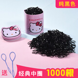 艾梵妮儿童头饰女童发饰橡皮筋发圈一次性皮筋加厚宝宝扎头发不伤发