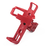 JIEYIDA自行车水壶架山地车公路摩托儿童单车水杯架水瓶夹随意挂骑行配件 红色