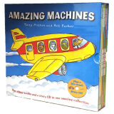 神奇机器 Amazing Machines multi-book pack 10本附CD交通工具大集合玩具趣味认知书 进口故事书