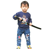 酷维漫 武士短刀cos道具 死侍双刀火影忍者仿真玩具刀剑儿童动漫玩具 舞台表演影视道具模型 单把小号61CM