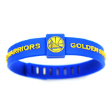 贵娇儿（GUIJIAOER） NBA篮球球队球星可调节篮球硅胶手环男女学生橡胶情侣配饰美式运动腕带 勇士队可调节