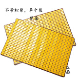 易陶得（yitaode）夏季麻将枕套夏天竹凉席枕头套单人麻将枕席夏凉枕头外套 金色全竹枕垫(经典款) 40cmX60cm