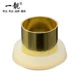 一靓免生料带内丝扣堵胶垫内牙密封圈ppr内塞4分龙头角阀免生料带神器 A5款4分 铜质免生料带单垫（5个装）