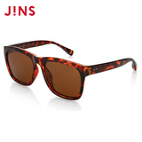 JINS睛姿太阳眼镜TR90轻盈镜框墨镜防晒时尚开车太阳镜MRF15S856 86 豹纹
